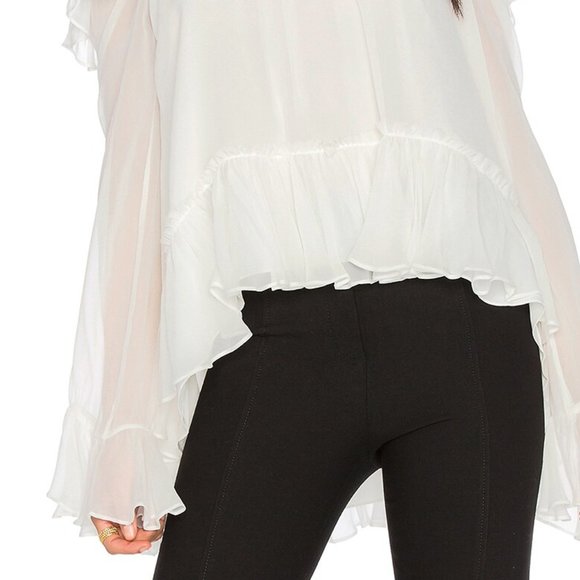 5 a 7 cinq a sept 100% Silk Amina Blouse - Picture 9 of 9